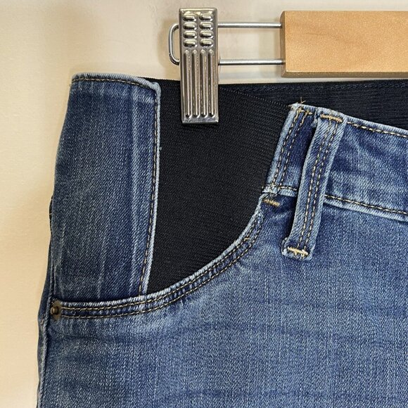 Isabel Under Belly Maternity Skinny Jeans Stretch Denim Pants Size 4 - Picture 6 of 9